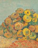 Lisel Oppel (Bremen 1897 - Worpswede 1960). Üppige Blumen.