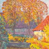 Heinrich Blunck-Heikendorf (Kiel 1891 - Kiel 1963). Bauernhof im Herbst. - фото 1