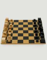 Josef Hartwig (München 1880 - Frankfurt 1956). Bauhaus-Schachspiel.