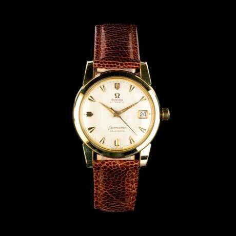 Omega. Vintage Herren-Armbanduhr 'Seamaster Calendar'. - фото 1