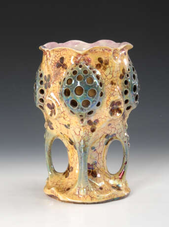 Ungewöhnliche Jugendstil-Vase, Amphora. - Foto 1
