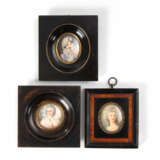 3 Miniaturen: Damenbildnisse. - фото 1