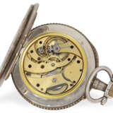 Taschenuhr: ausgesprochen schöne Jugendstil- Reliefuhr feinster Qualität, Ankerchronometer Louis Bottée - photo 2