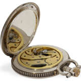 Taschenuhr: ausgesprochen schöne Jugendstil- Reliefuhr feinster Qualität, Ankerchronometer Louis Bottée - Foto 4
