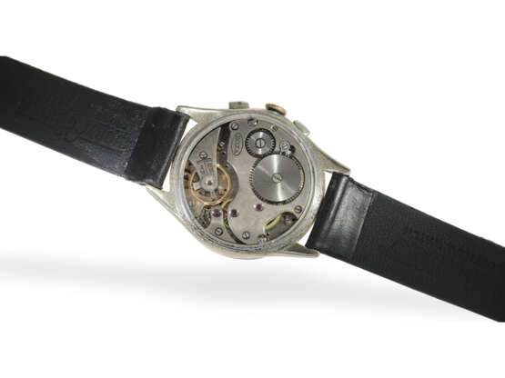 Armbanduhr: seltener, ganz früher Doxa Regulator Chronograph mit Originalbox, ca. 1930 - photo 2
