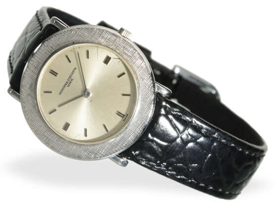 Armbanduhr: super flache, seltene Vacheron & Constantin Ref. 6704, Weißgold, 60er-Jahre - фото 1