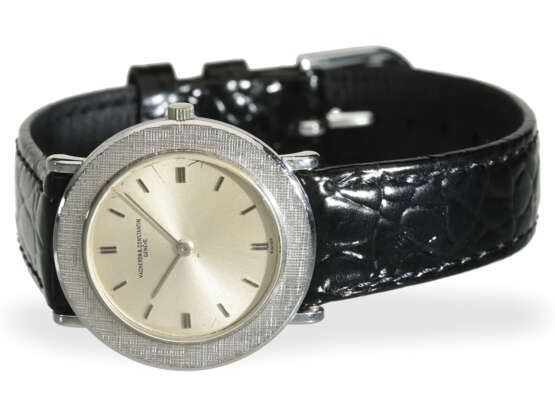 Armbanduhr: super flache, seltene Vacheron & Constantin Ref. 6704, Weißgold, 60er-Jahre - photo 4
