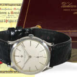 Armbanduhr: flache, seltene Vacheron & Constantin "Calatrava" in Weißgold, Ref.6183, Box und Originalpapiere - photo 1