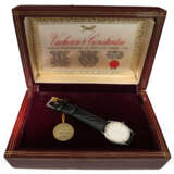 Armbanduhr: flache, seltene Vacheron & Constantin "Calatrava" in Weißgold, Ref.6183, Box und Originalpapiere - фото 2