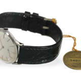 Armbanduhr: flache, seltene Vacheron & Constantin "Calatrava" in Weißgold, Ref.6183, Box und Originalpapiere - Foto 3