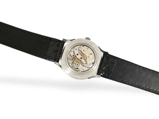 Armbanduhr: flache, seltene Vacheron & Constantin "Calatrava" in Weißgold, Ref.6183, Box und Originalpapiere - Foto 5