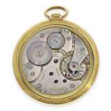 Taschenuhr: seltene Omega Frackuhr mit 2-farbigem Zifferblatt, Art déco, 18K Gold, ca. 1935 - фото 2