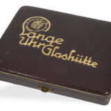 Taschenuhr: A. Lange & Söhne Glashütte Goldsavonnette mit Originalbox, aus der Zeit des Art déco - Foto 8