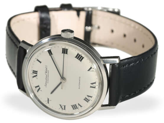 Armbanduhr: nahezu neuwertige vintage IWC Automatik Herrenuhr in Stahl, Referenz 1818, 1971 - photo 5