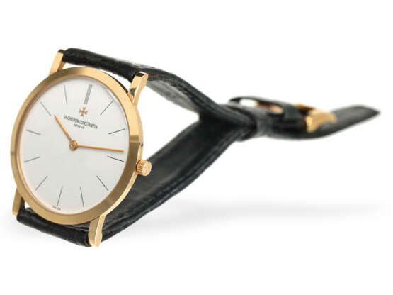 Armbanduhr: elegante vintage Herrenuhr, Vacheron & Constantin Ultra Thin Ref. 33093 mit Originaletui - photo 2