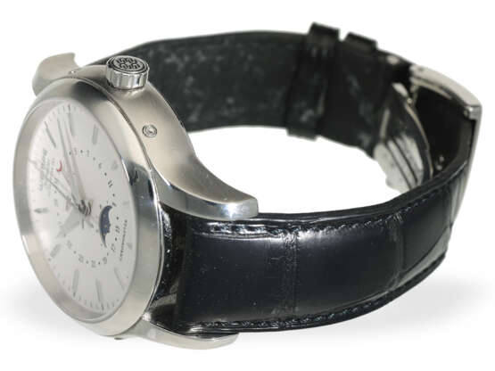 Armbanduhr: Wempe Sternwarte Glashütte Chronometer mit Vollkalender und Mondphase - фото 3