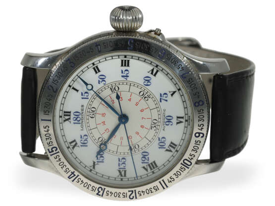 Armbanduhr: Longines Lindbergh Hour Angle 47.5mm, Ref. L2.678.4, mit Box und Papieren - фото 3