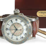 Armbanduhr: vintage Longines "60 years Lindbergh Navigation Watch" Ref.876.5238, No. 44/1000, 1989 - фото 7