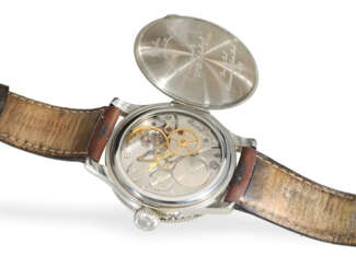 Armbanduhr: vintage Longines "60 years Lindbergh Navigation Watch" Ref.876.5238, No. 44/1000, 1989