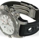 Armbanduhr: Breitling Chronometer "Chronograph Super Avenger" Ref. A13370, Full-Set 2009 - Foto 5