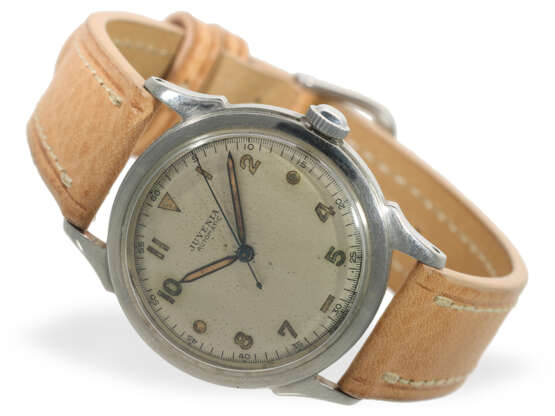 Armbanduhr: äußerst seltene Juvenia mit "Error Proof Dial" und Zentralsekunde, 40er-Jahre - photo 1
