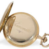Taschenuhr: große und schwere Goldsavonnette mit Chronometerhemmung, ca. 1900 - Foto 3