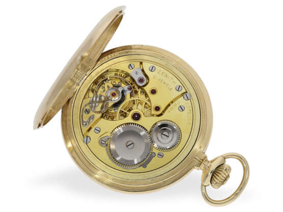 Taschenuhr: schweres Zenith Chronometer, Spitzenqualität "Prima 21 Steine", ca. 1920 - фото 2