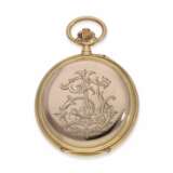 Taschenuhr: früher französischer Chronograph, Taschenchronometer von exquisiter Qualität, N. Crouille Amiens No.5314, ca. 1890 - photo 6