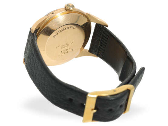 Armbanduhr: komplizierte vintage Herrenuhr, sog. "Triple-Date", Pink-Gold, Dom Watch Geneve, um 1950 - photo 4
