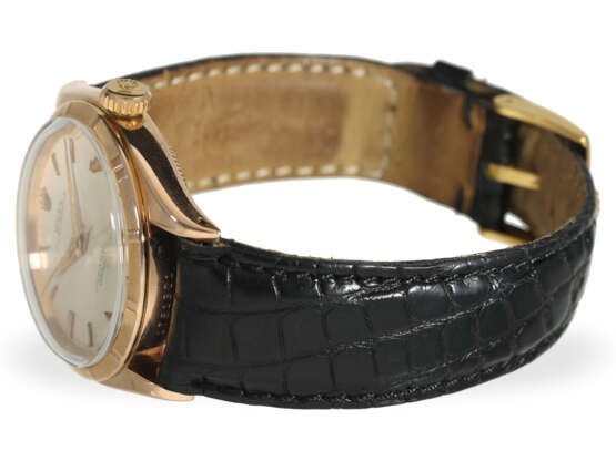 Armbanduhr: sehr attraktives Rolex Chronometer Ref. 6285, Pink-Gold, ca.1968 - photo 5