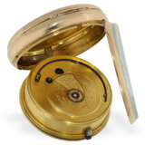 Schwere goldene Taschenuhr mit Duplexhemmung, Chronometermacher W. Reid London, 1819 - Foto 6