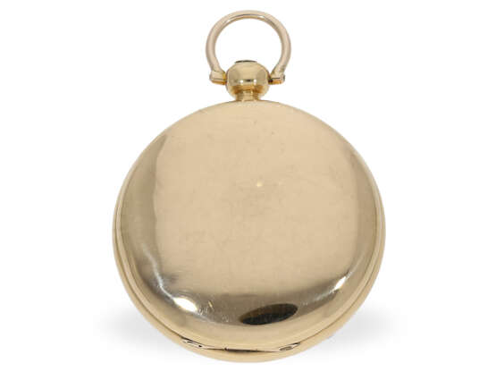 Schwere goldene Taschenuhr mit Duplexhemmung, Chronometermacher W. Reid London, 1819 - photo 7