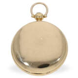 Schwere goldene Taschenuhr mit Duplexhemmung, Chronometermacher W. Reid London, 1819 - photo 7