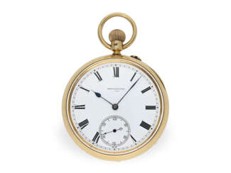 Taschenuhr: schweres "KEW A" Observatoriums-Chronometer Class A, Ward & Son Evesham, 1883