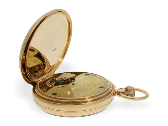 Taschenuhr: schweres "KEW A" Observatoriums-Chronometer Class A, Ward & Son Evesham, 1883 - Foto 4