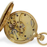 Taschenuhr: schweres, extrem rares Ulysse Nardin Deck-Chronometer in Gold, ca. 1910 - фото 2