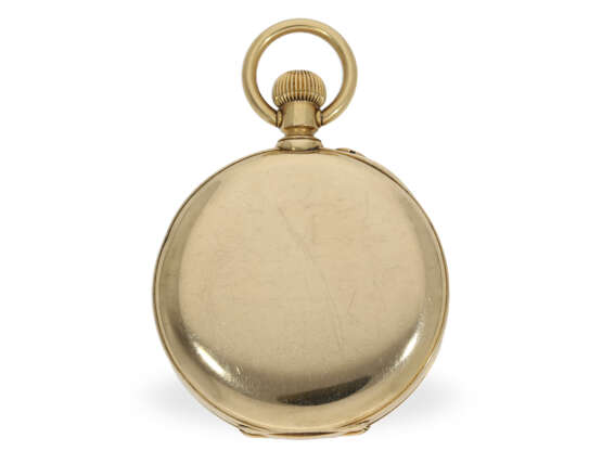 Taschenuhr: schweres, extrem rares Ulysse Nardin Deck-Chronometer in Gold, ca. 1910 - фото 5