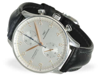 Armbanduhr: IWC Automatic Chronograph "Portugieser" in Stahl