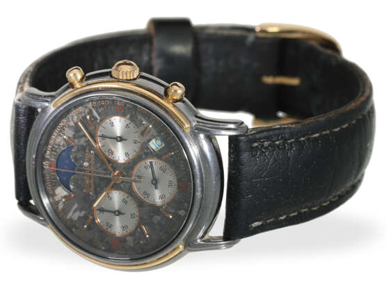 Armbanduhr: sehr seltener astronomischer Chronograph LeCoultre "Odysseus" Tantalium, Ref. 165.9.30 - фото 3