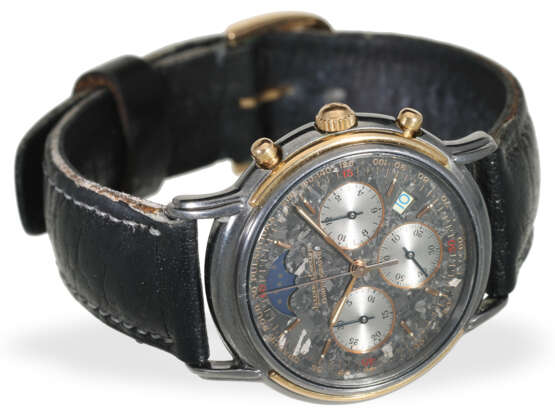 Armbanduhr: sehr seltener astronomischer Chronograph LeCoultre "Odysseus" Tantalium, Ref. 165.9.30 - фото 6