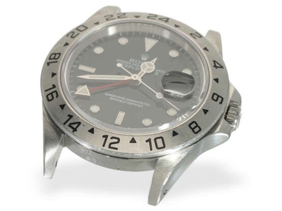 Armbanduhr: attraktive Rolex Explorer II mit schwarzem Zifferblatt, Ref.16570, Box & Papiere 1995 - фото 4