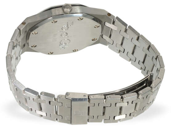 Armbanduhr: eine der ersten vintage Audemars Piguet Royal Oak 36 Ref. 4100ST, No. 69, ca.1976 - Foto 7