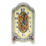 Reiseuhr: äußerst seltene Jugendstil-Miniatur-Reiseuhr mit Emaille/Silber-Gehäuse und einzigartigem Emaillezifferblatt, Zenith No. 2439, ca. 1910 - фото 1