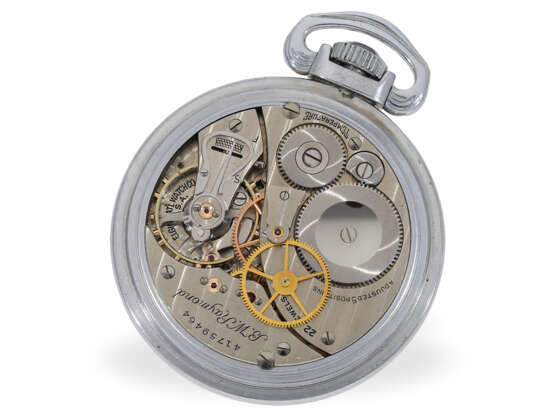 Taschenuhr: militärische Taschenuhr mit Zentralsekunde, Elgin Deck-Chronometer, 1940-1945 - фото 2