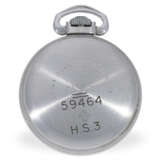 Taschenuhr: militärische Taschenuhr mit Zentralsekunde, Elgin Deck-Chronometer, 1940-1945 - photo 4