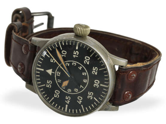 Armbanduhr: fantastisch erhaltene A. Lange & Söhne Glashütte Fliegeruhr FL23883, 2. WK - Foto 4