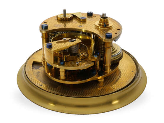 Hochfeines, großes Marinechronometer mit 8-Tage-Werk und "Auxiliary compensation balance", White & Hutton No.6079, ca. 1920 - photo 4