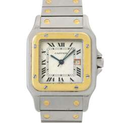 CARTIER Santos Galbée Ref. 2691 men's wristwatch from 1986.