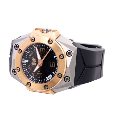 LINDE WERDELIN "Oktopus II Double Date" limited men's wristwatch, ref. A.OKTII.TRG.1. MSRP 20.900,- . - фото 6