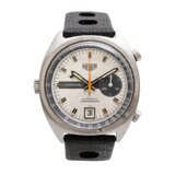HEUER CARRERA vintage men's watch, chronograph, circa late 1960s/early 1970s. Stainless steel. - фото 5